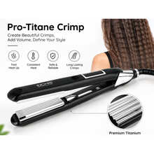 Load image into Gallery viewer, Pro-Titane Crimp Professional Hair Styler